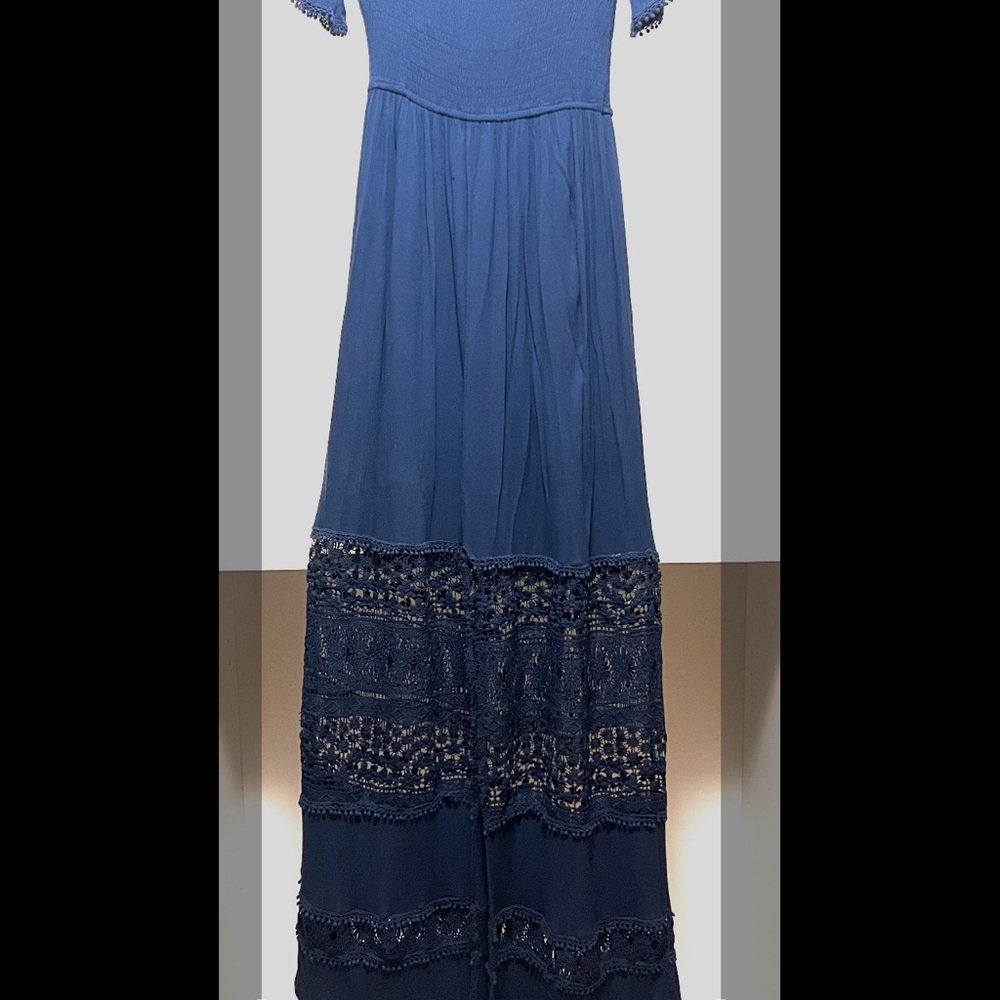 Altar’d State Navy Maxi Dress